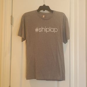 Joanna Gaines Magnolia #shiplap grey shirt Medium